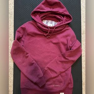 Cowl neck hoodie
